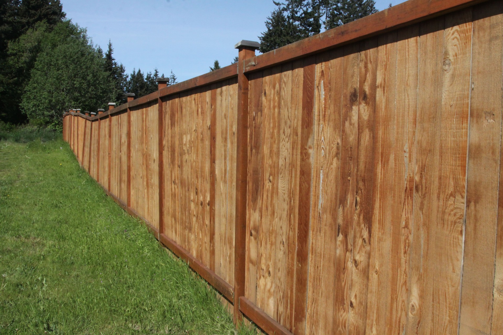 New Wooden Fence